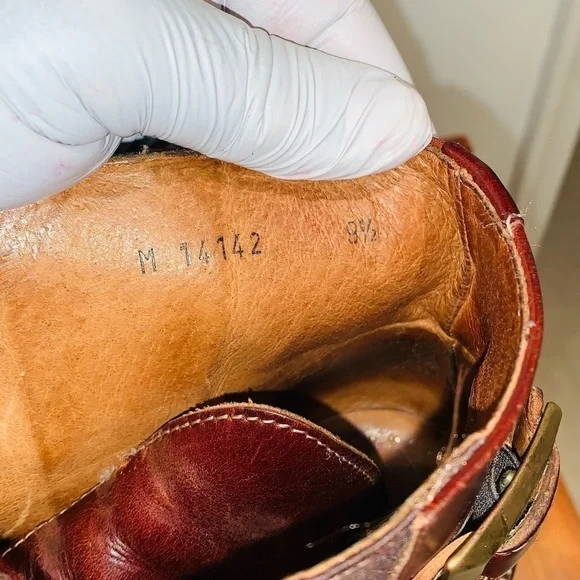 Carlo Morandi Leather Ankle Buckled Boots. - Picture 11 of 14